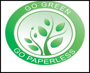 Go Green Go Paperless